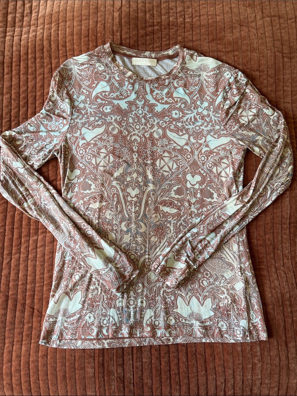 ULLA JOHNSON Eve Top in Feldspar